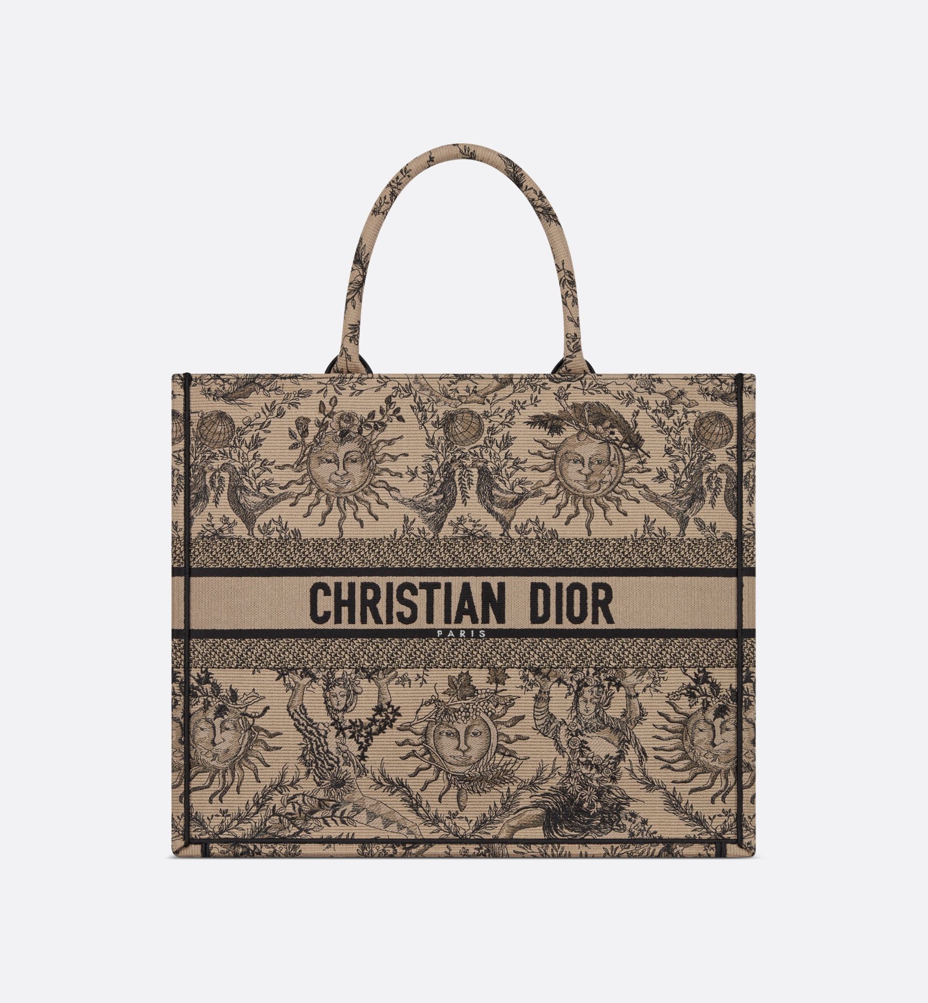 Large Dior Book Tote