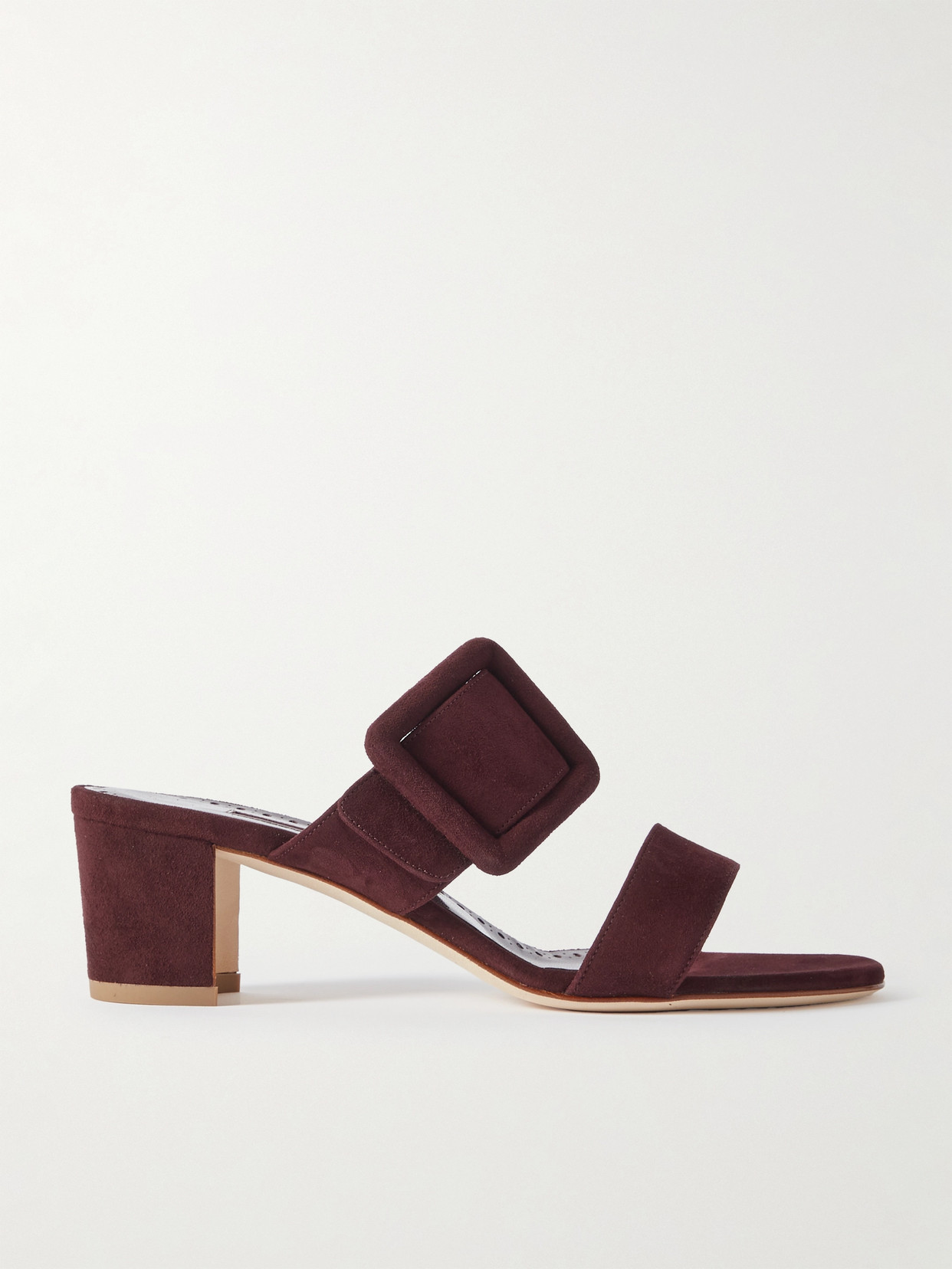 Titubanew 50 Buckled Suede Sandals