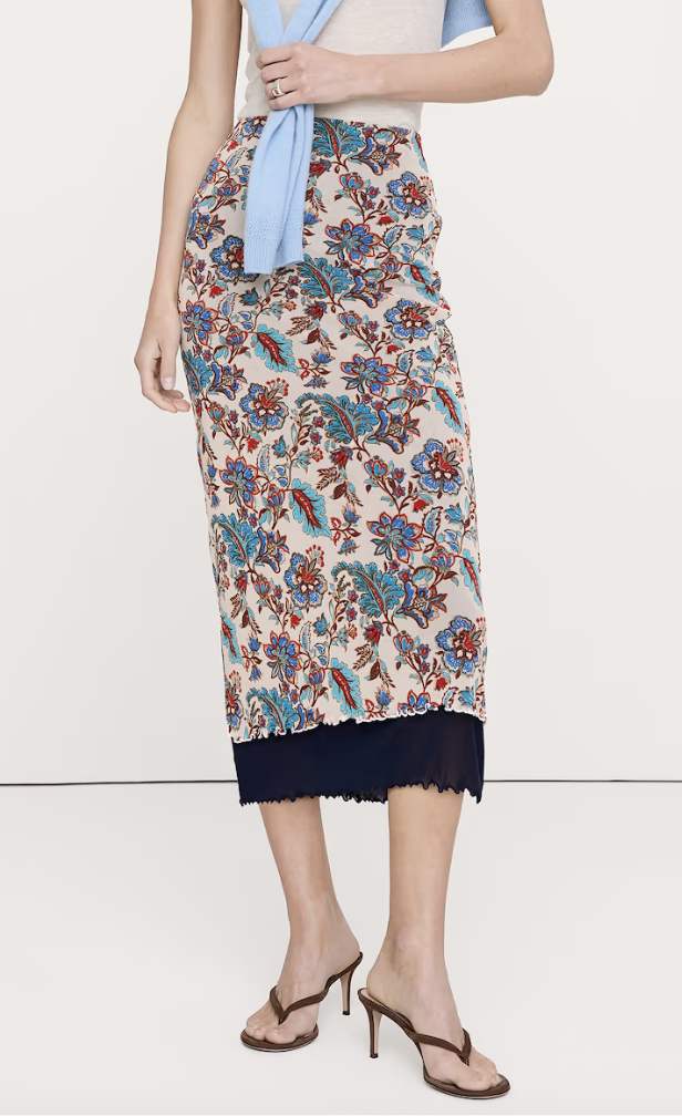Banana Republic, Mesh Midi Skirt