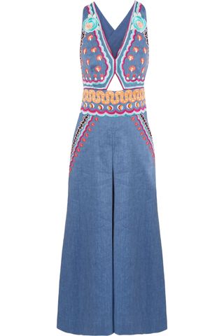 Temperley London chambray jumpsuit