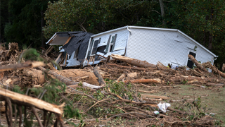 Hurricane Helene damage