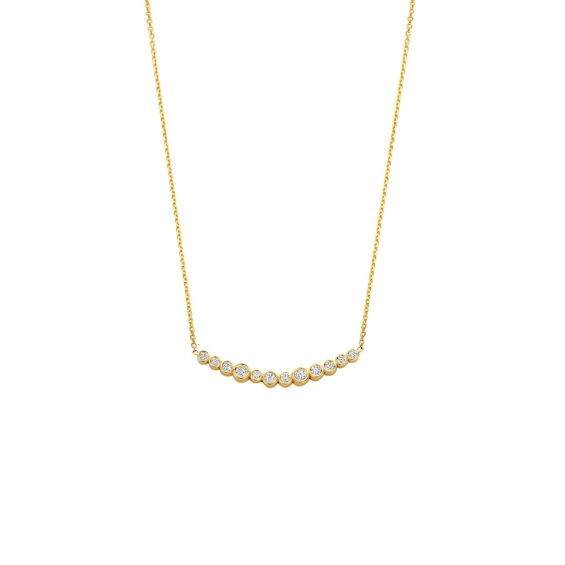 ethical jewellery brands: kimaii gold and diamond drop earrings