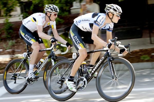 HTC were active, looking to propel yesterday's winner Tejay Van Garderen further up the overall standings.