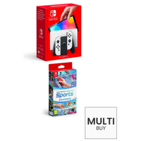 Nintendo Switch OLED + Nintendo Switch Sports: £341.99