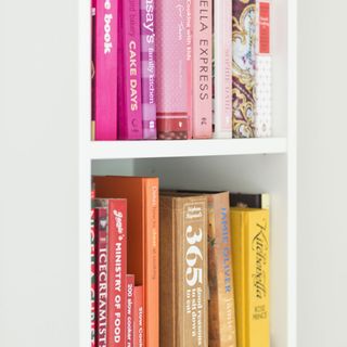 colour coding bookcase