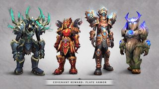 WoW Shadowlands Covenant Armor