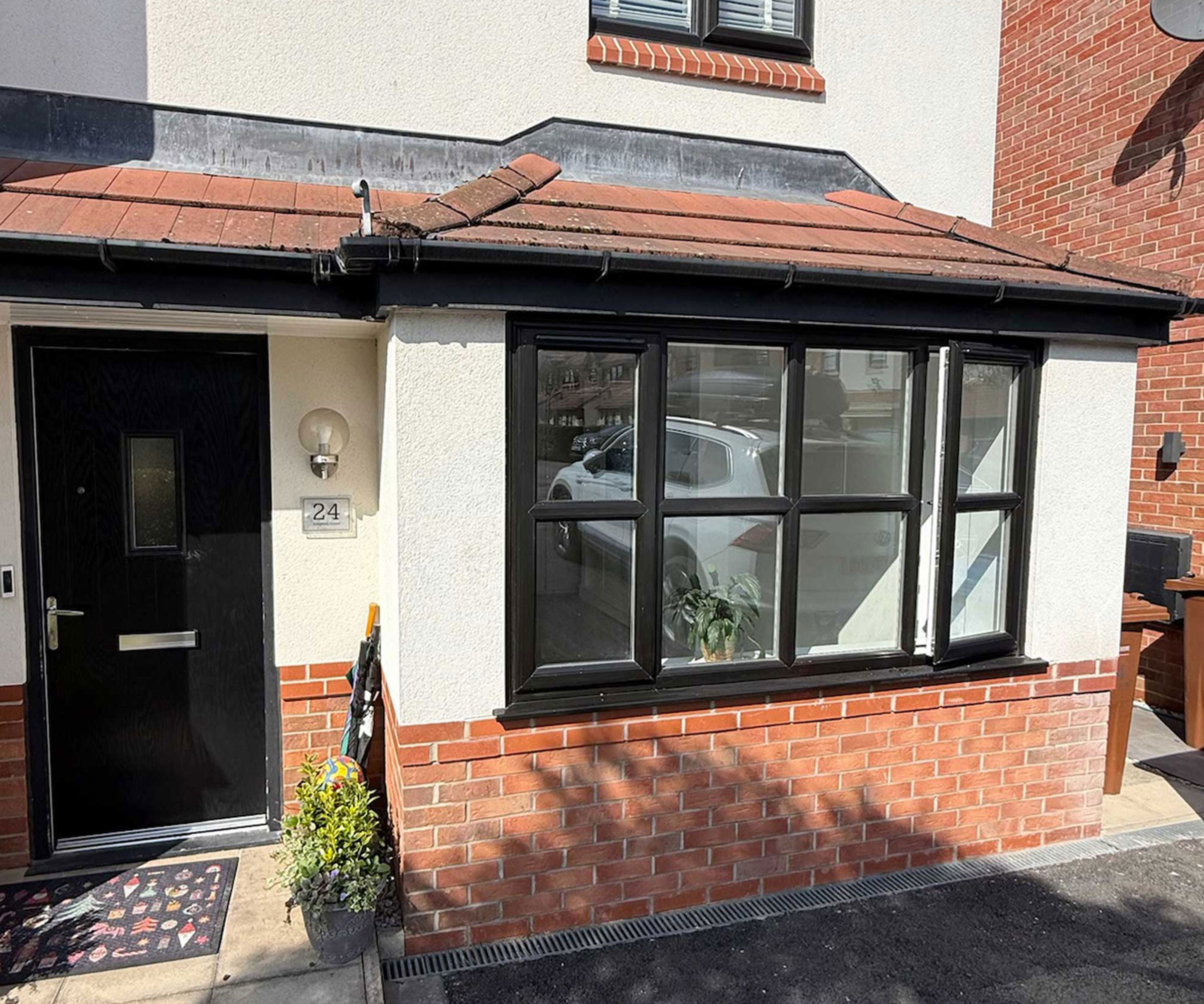 garage conversion on new house