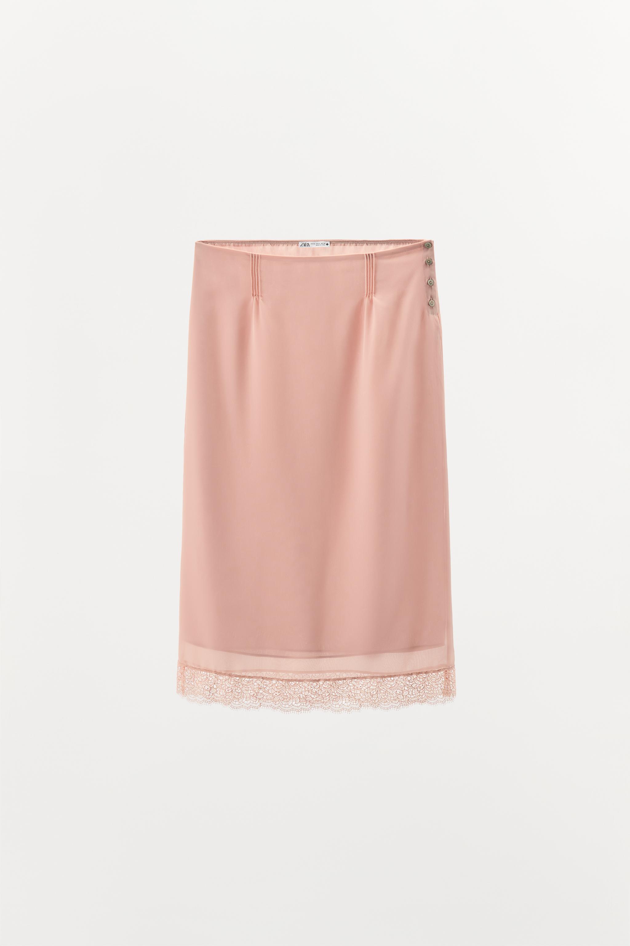 Lace Midi Skirt