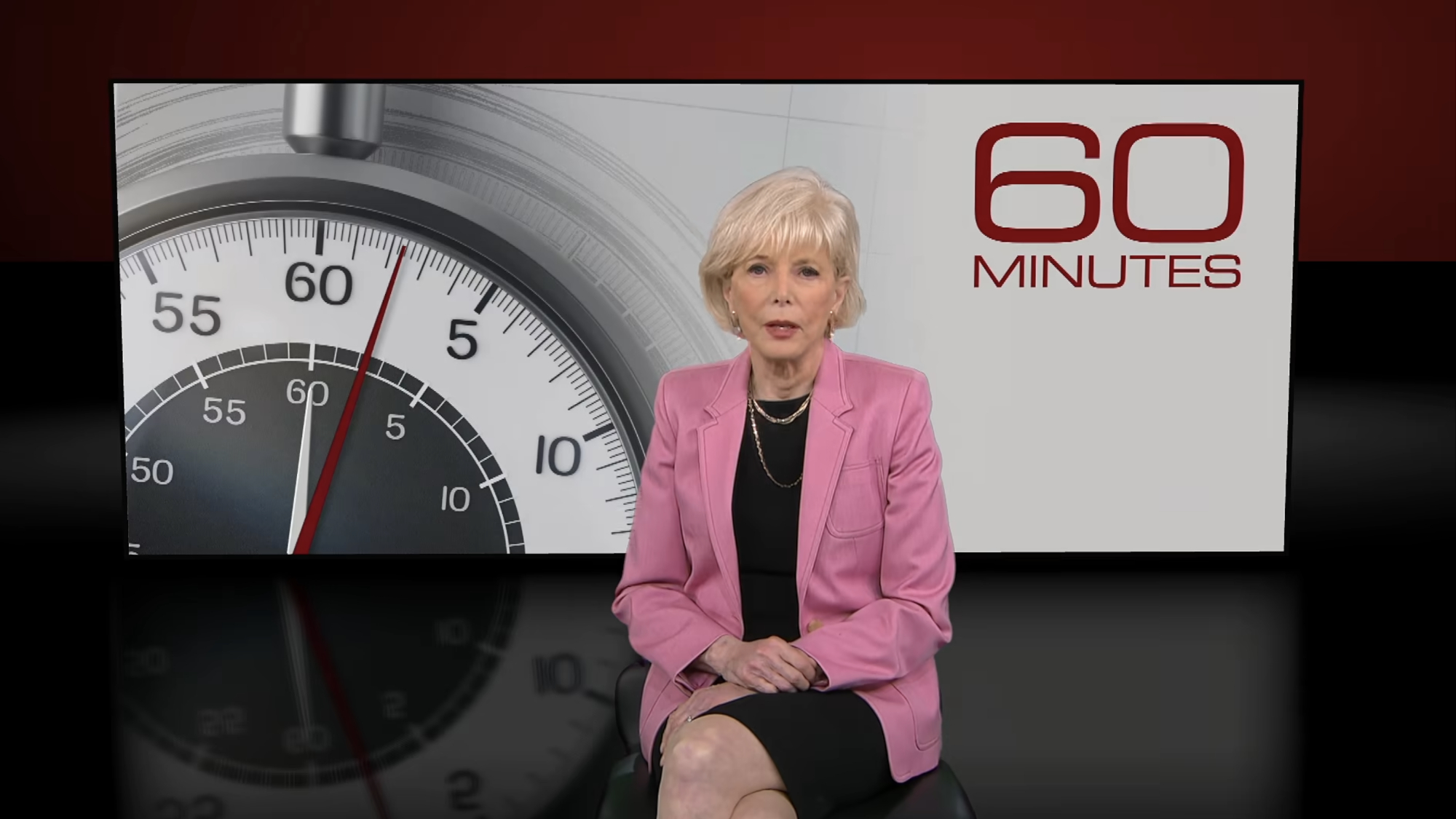 Lesley Stahl anchors on 60 Minutes.