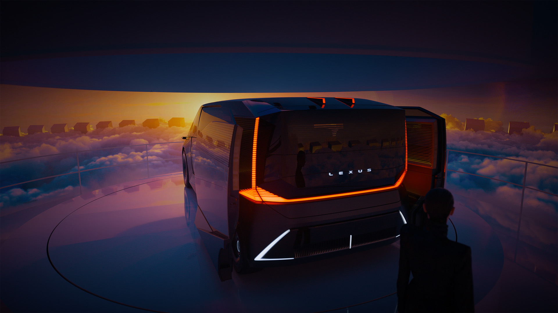 Lexus LS Concept in the SPACE installation