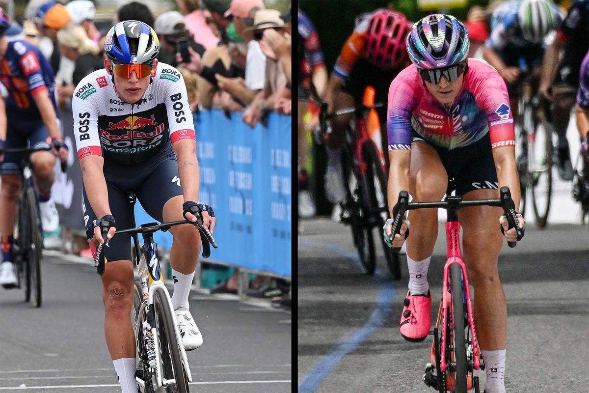 Laurence Pithie (left) and Chloé Dygert (right) are favourites to win 2025 races for Cadel Evans Great Ocean Road Race