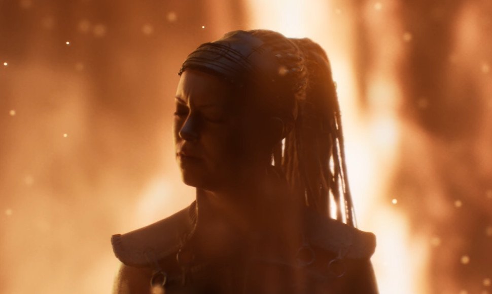 Any info on runes from hellblade 2 trailer? Working on some portrait photo  set that has similar vibes. : r/hellblade