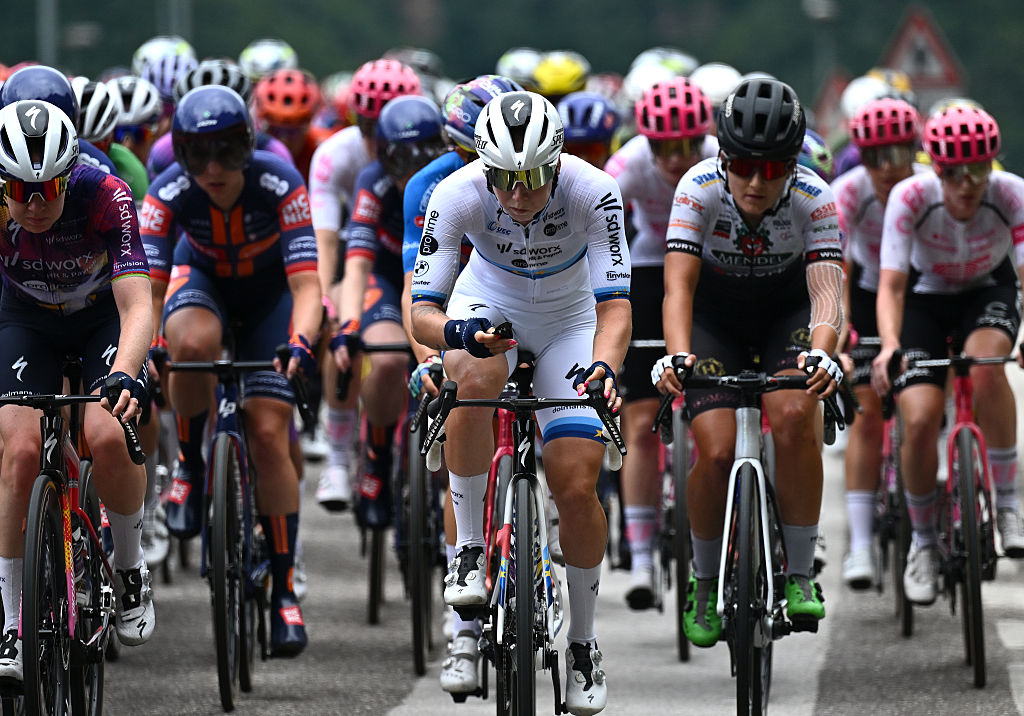 Lorena Wiebes at the Giro d'Italia 2025