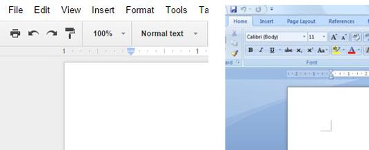 Web interface closeup