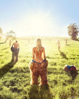 From the furry suit to the print and video media, Toby & Pete designed the entire campaign for 2012's Parklife festival