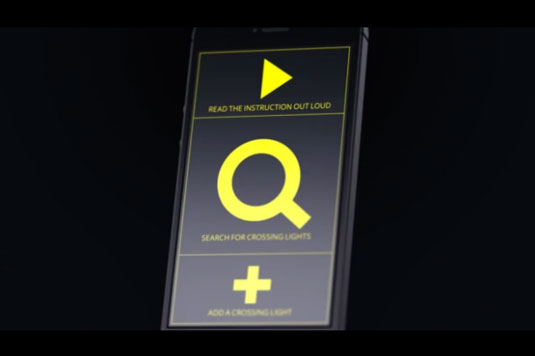 SeeLight aims to help visually impaired people to use traffic crossings