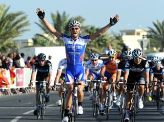 Tom Boonen wins stage, Tour of Qatar 2011, stage one
