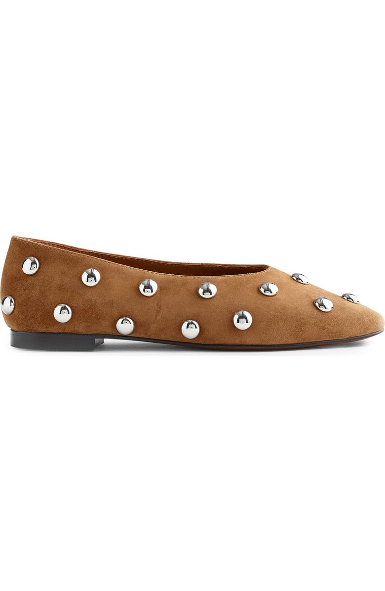 Mylie Stud Embellished Ballet Flat