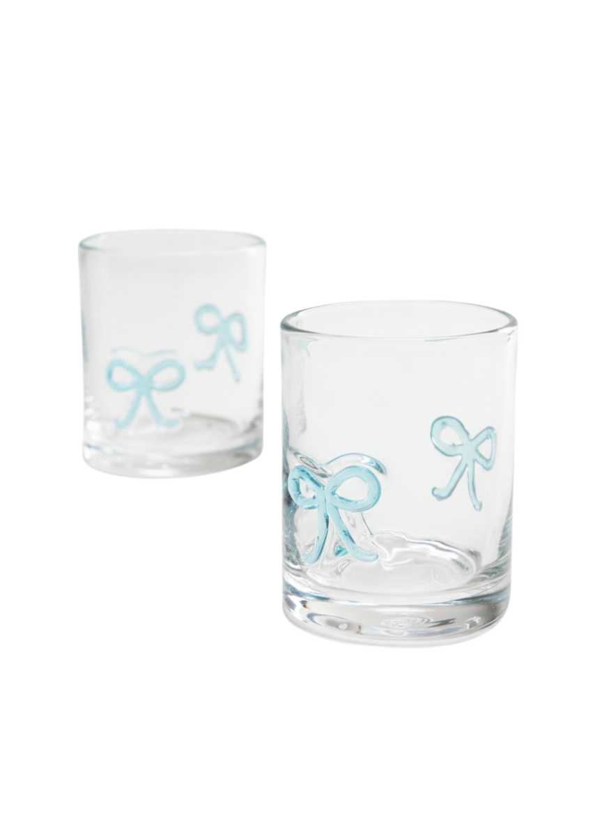 Set of 2 Bow Tumblers