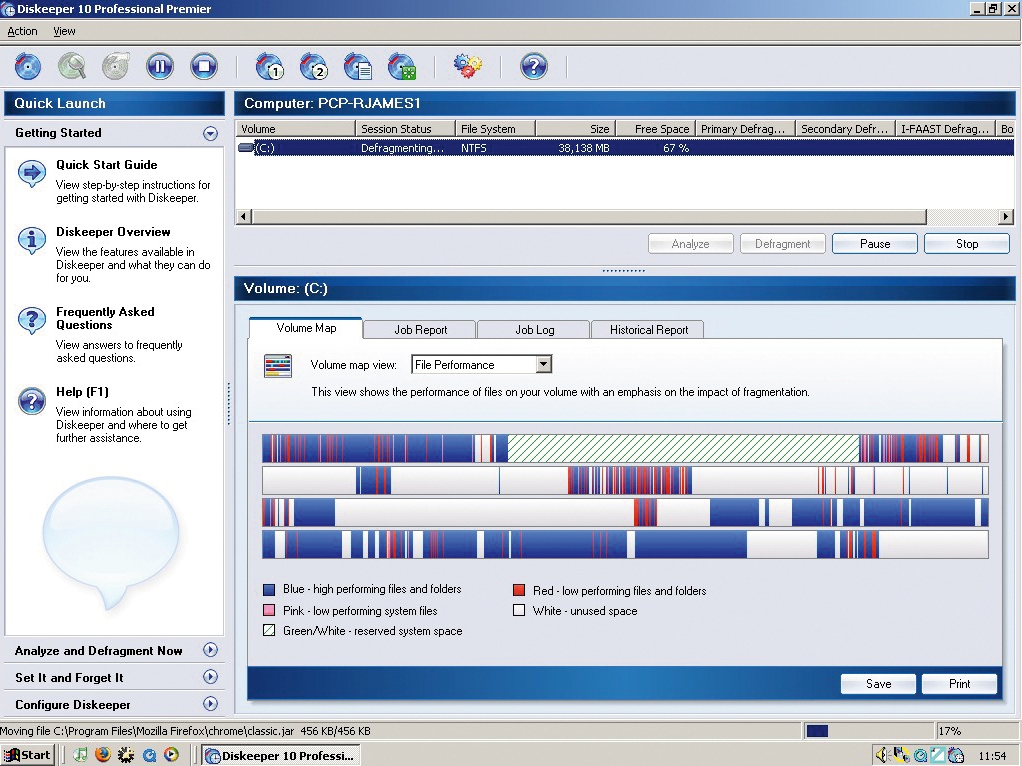 PROGRAMMA DEFRAMMENTAZIONE DISKEEPER SCARICARE