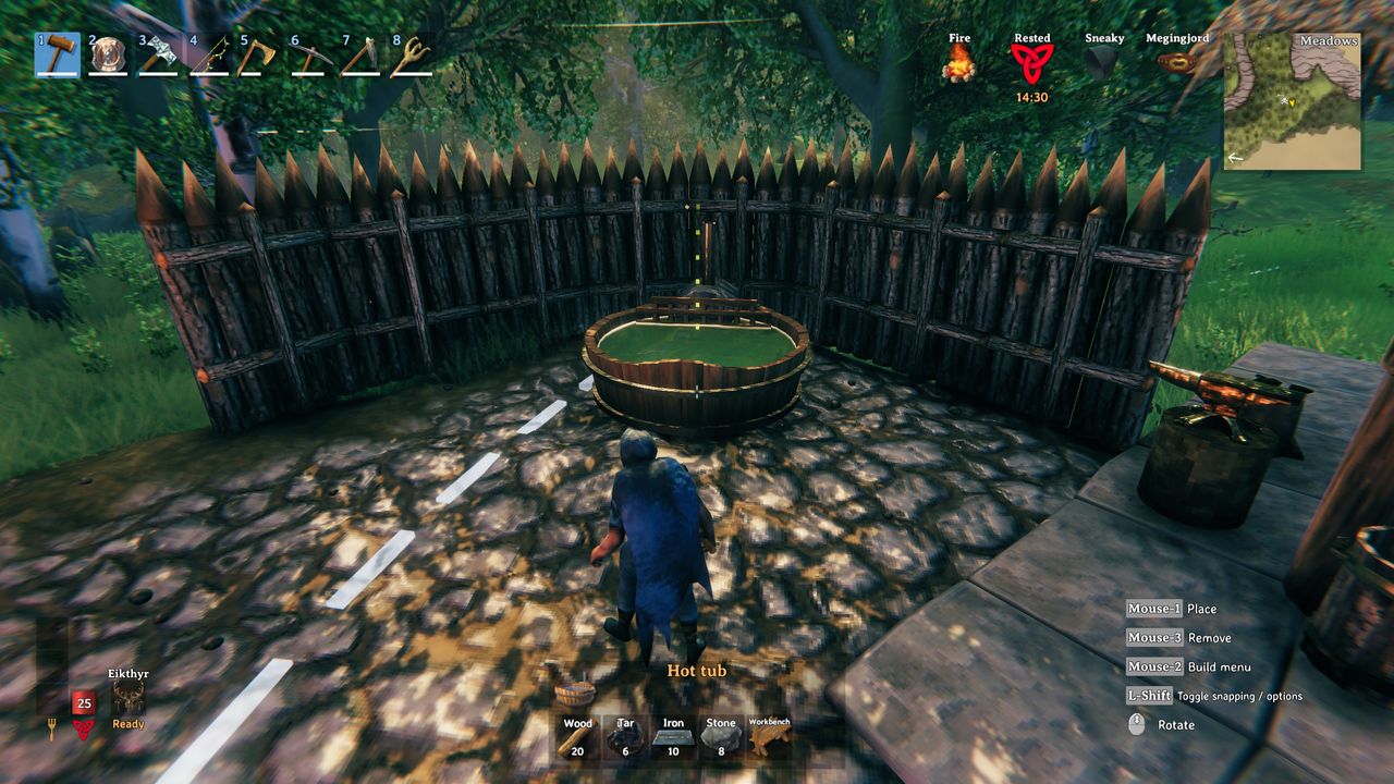 Valheim hot tub
