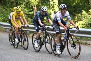 COL DE LA COUILLOLE FRANCE JULY 20 during the 111th Tour de France 2024 Stage 20 a 1328km stage from Nice to Col de la Couillole 1676m UCIWT on July 20 2024 in Col de la Couillole France Photo by Dario BelingheriGetty Images