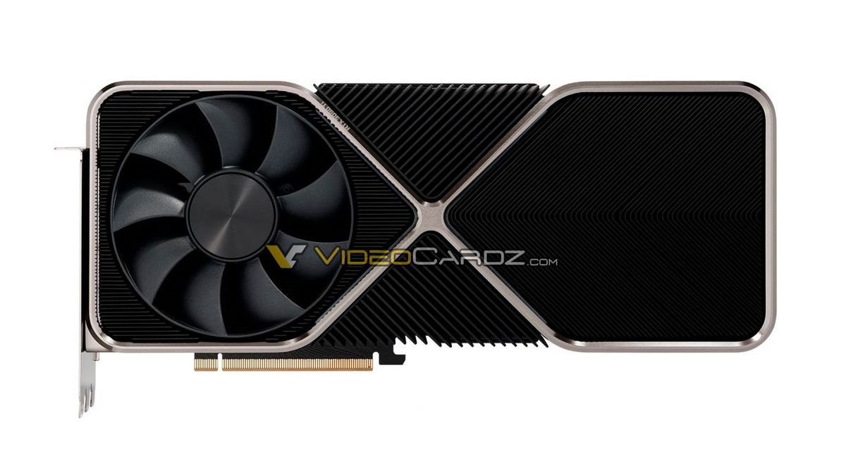 Leaked images of the Nvidia RTX 3090 Ti graphics card