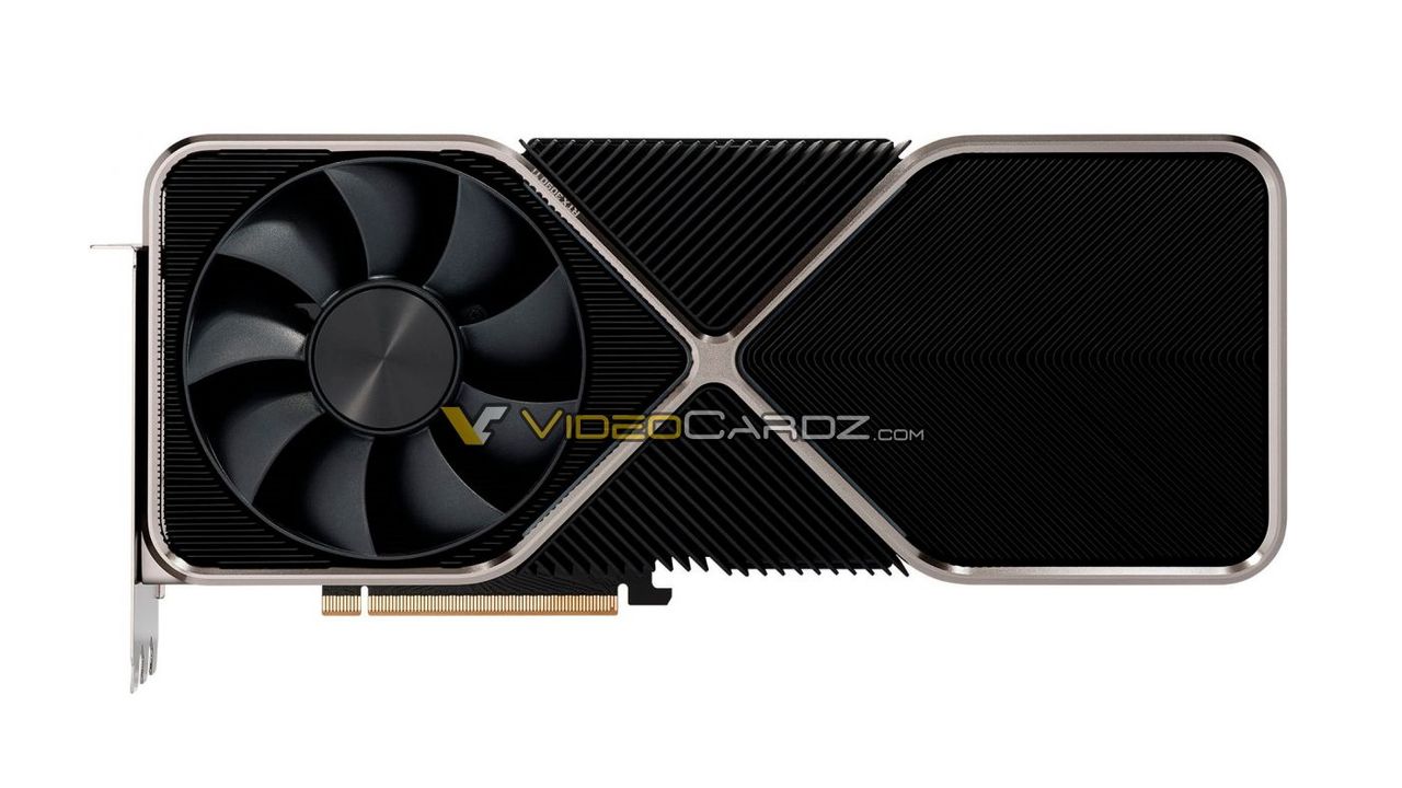 Leaked images of the Nvidia RTX 3090 Ti graphics card