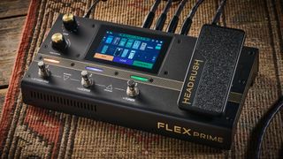 A HeadRush Flex Prime multi-effects pedal