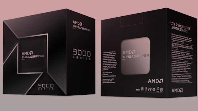 AMD Ryzen Threadripper PRO 9995WX 2.5 GHz 96-Core sTR5 Processor