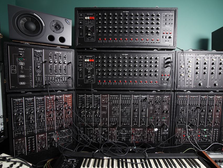 The Roland System 700 is the centrepiece of Llama Farm Studios