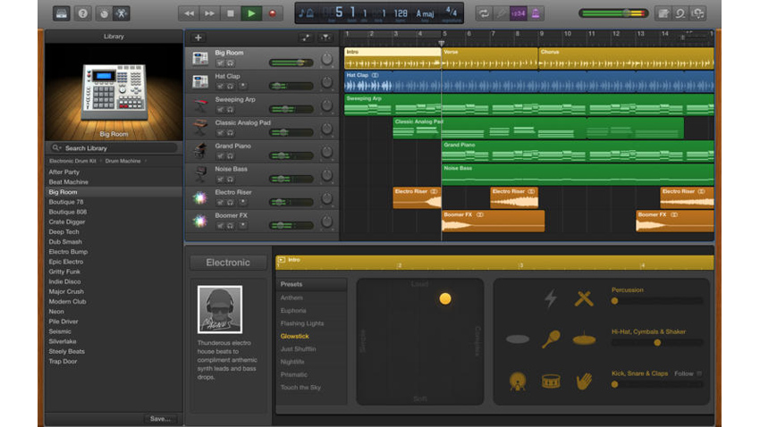 beat sequencer garageband desktop