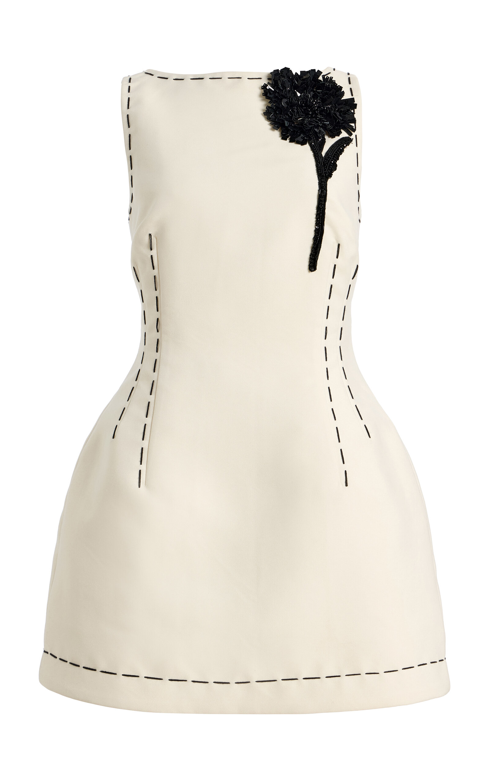 Exclusive Ali Applique Twill Mini Dress