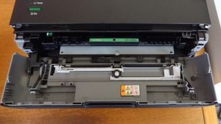 Brother HL-L2300D Mono Laser Printer open