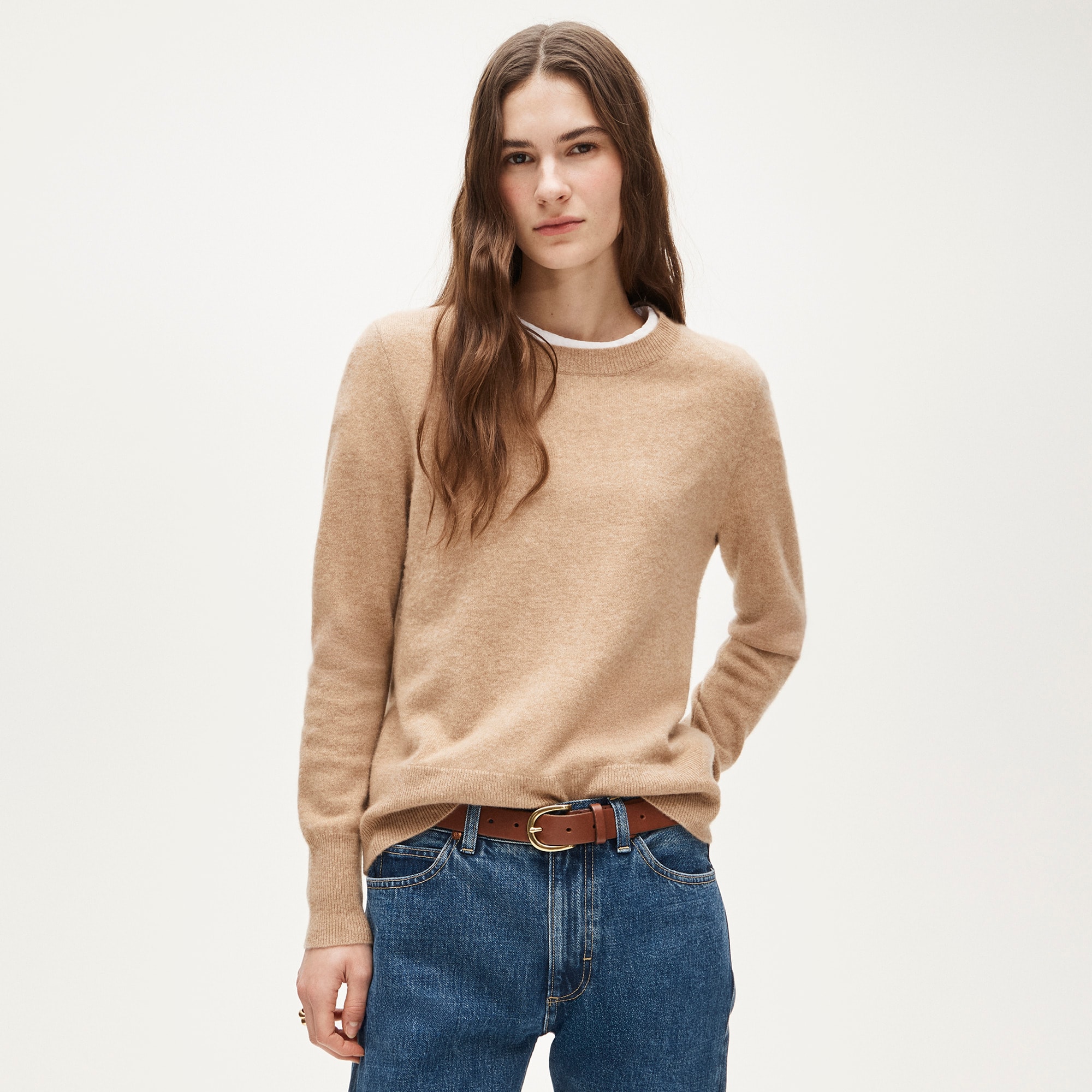 Cashmere Classic-Fit Crewneck Sweater