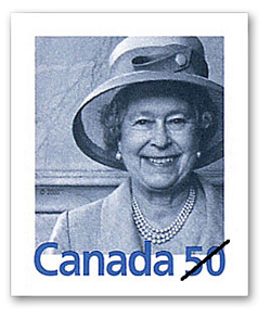 Canadian stamp by bryan adams