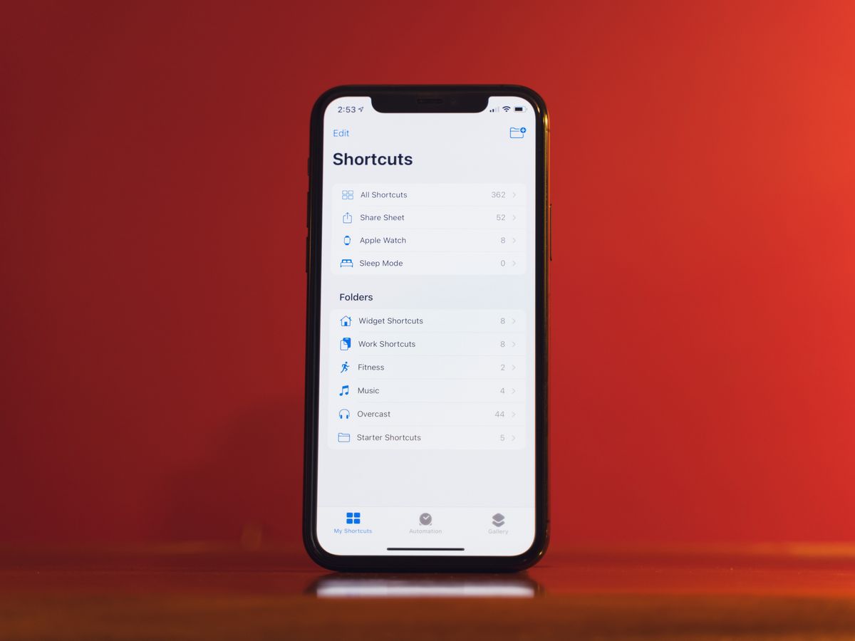 Folders in Shortcuts is about more than just organization