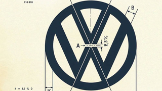 VW logo specs