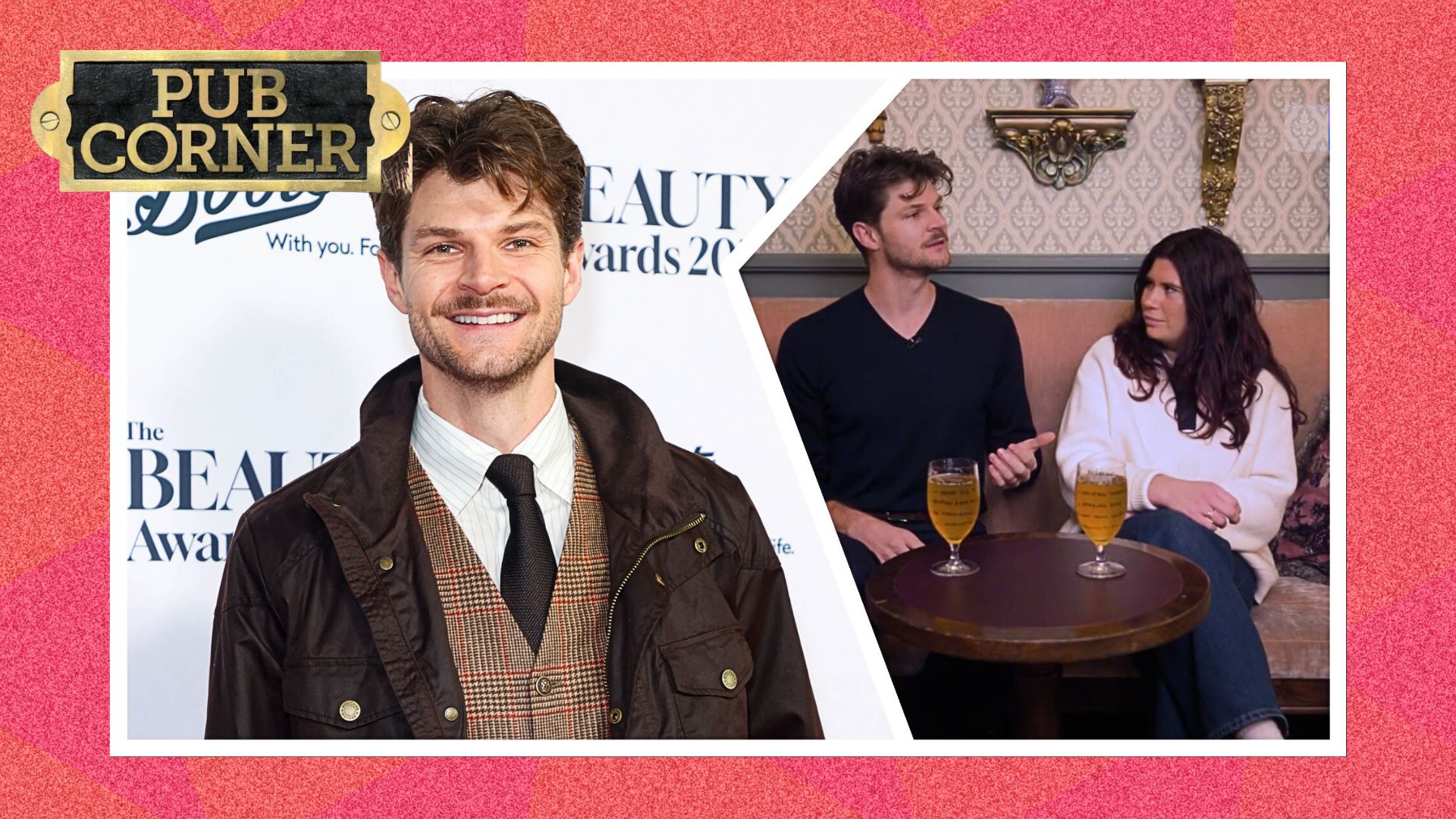 jim chapman spliced with an image still from the video