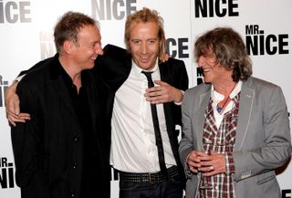 David Thewlis, Rhys Ifans and Howard Marks at the UK film premiere of Mr Nice, 2010