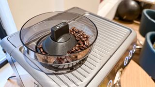 Breville Barista Express machine on table