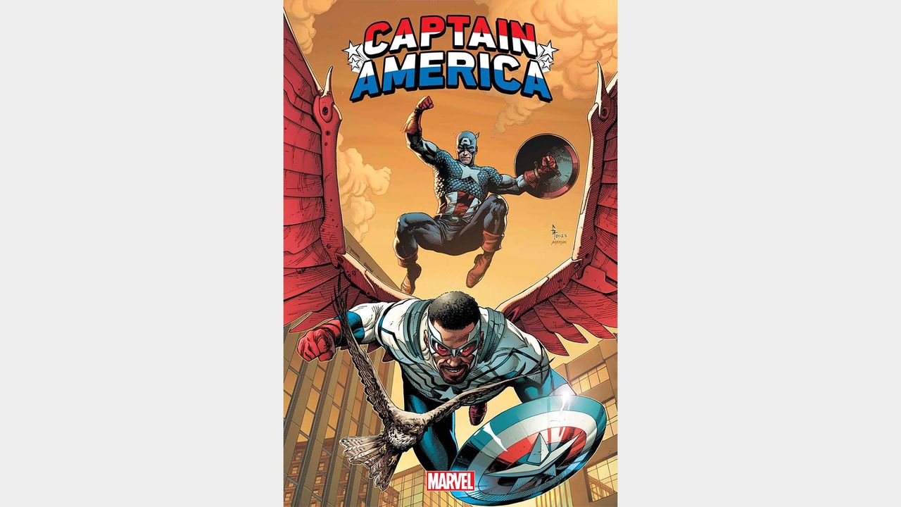 Captain America and Falcon