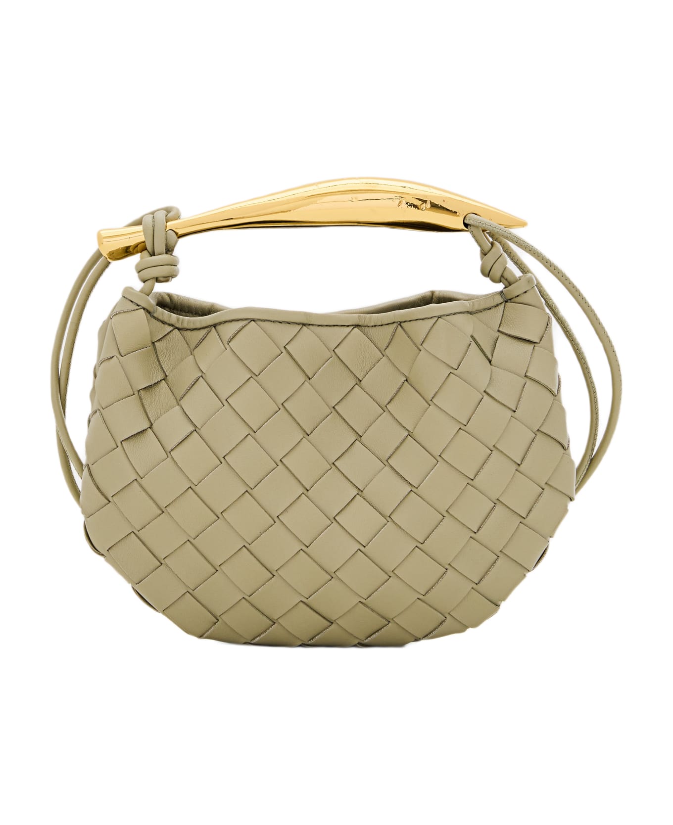Best Price on the Market at Italist | Bottega Veneta Mini Sardine Leather Handbag