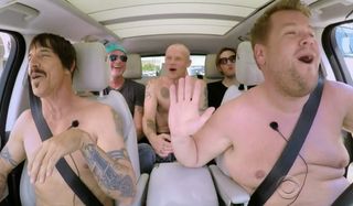red hot chili peppers james corden