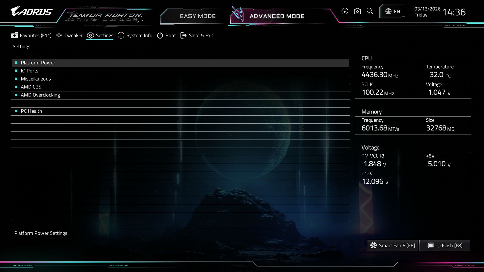 Gigabyte X870E Aorus Xtreme AI Top - BIOS