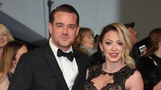 Charles Gay and Natasha Hamilton attend the National Television Awards on January 25, 2017 in London, United Kingdom.