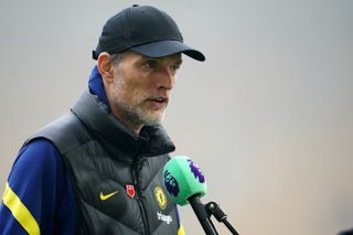 Thomas Tuchel during an interview at Wolves