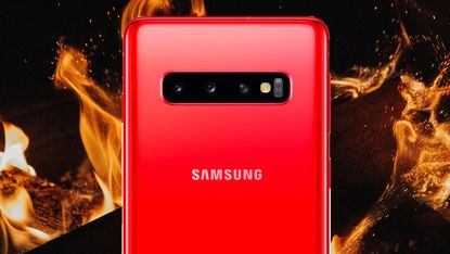 Samsung Galaxy S10 Red New Colour