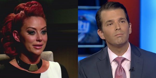 Aubrey O&#039;Day Celebrity Apprentice Donald Trump Jr. Hannity