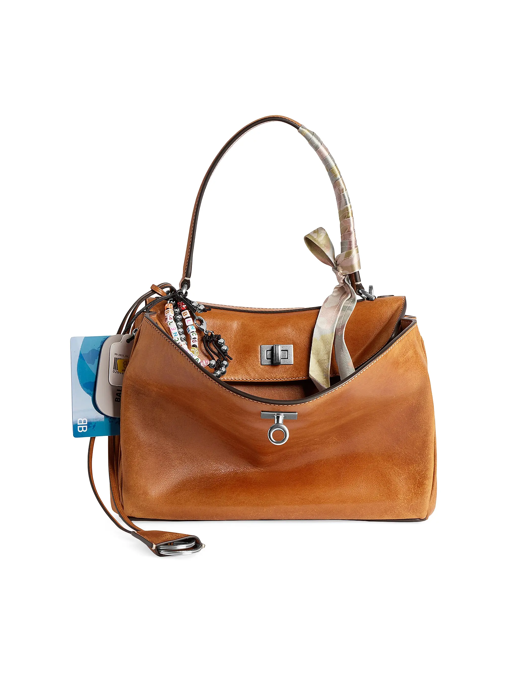 Rodeo Small Top Handle Bag With Charms